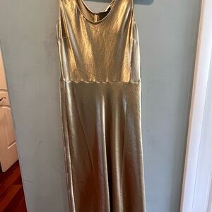 Vince Gold and Silver Dress